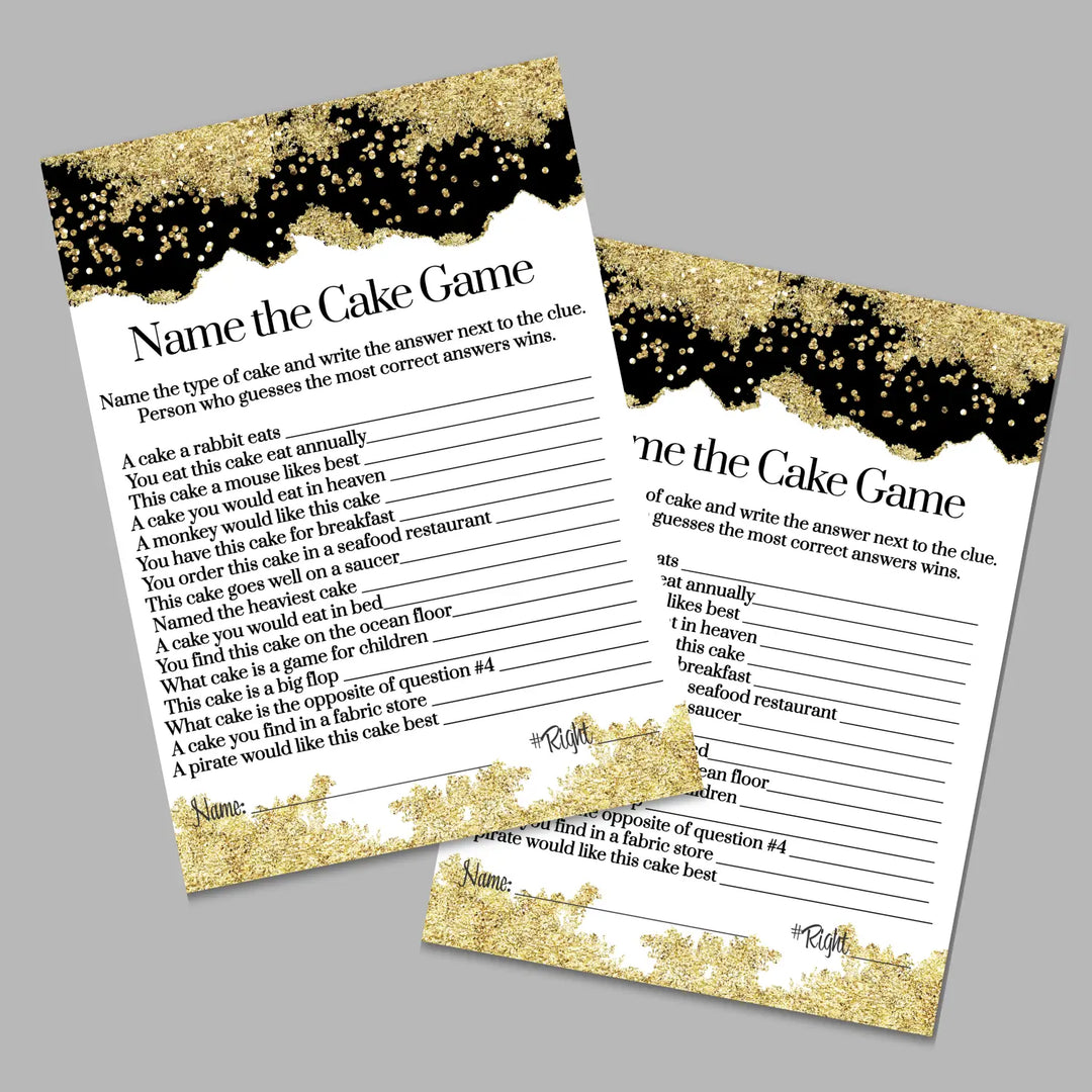 Black and gold bridal shower game instant download printable engaging wedding activities pdf format - party games