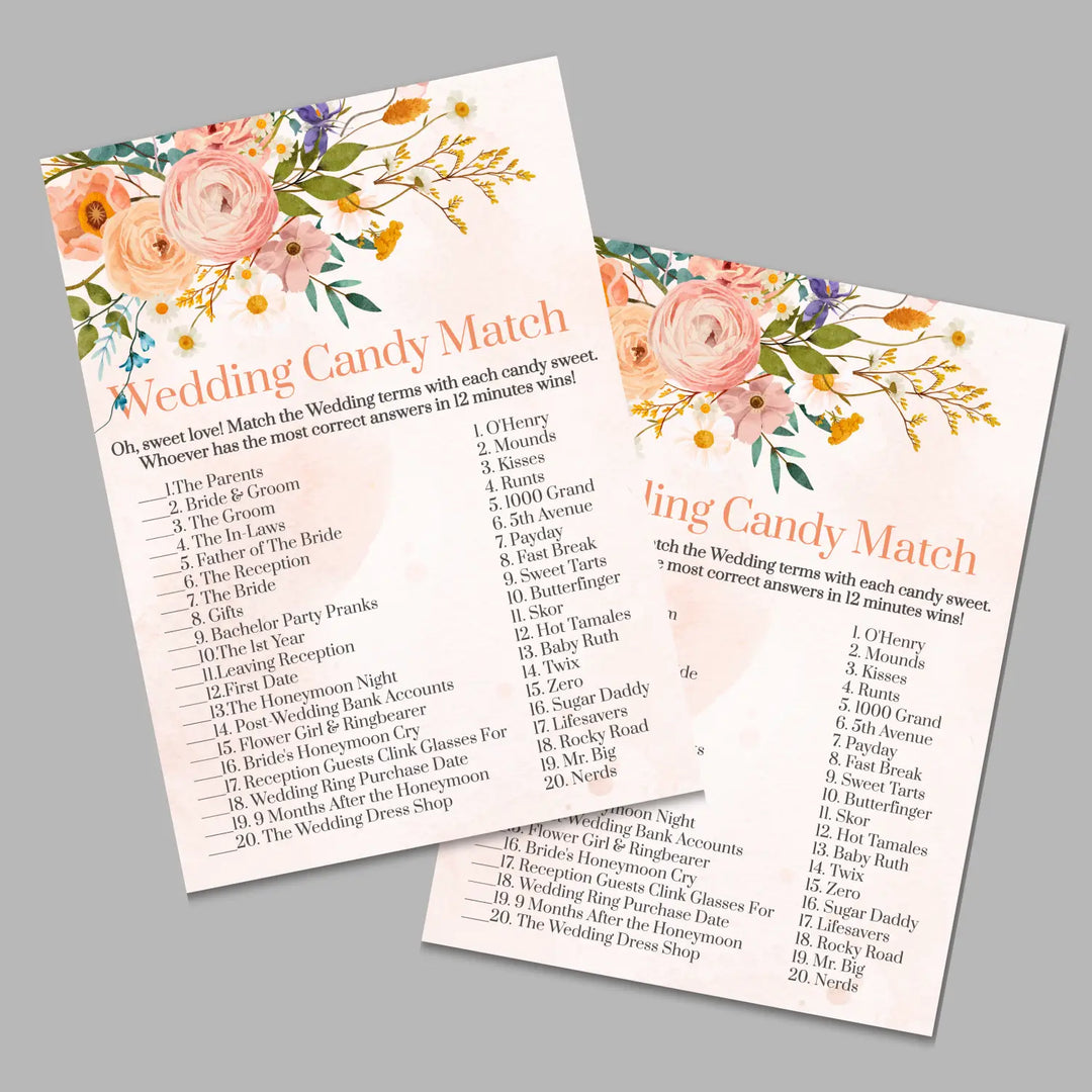 Boho terracotta bridal shower game instant download diy fun printable activities wedding pdf - party games