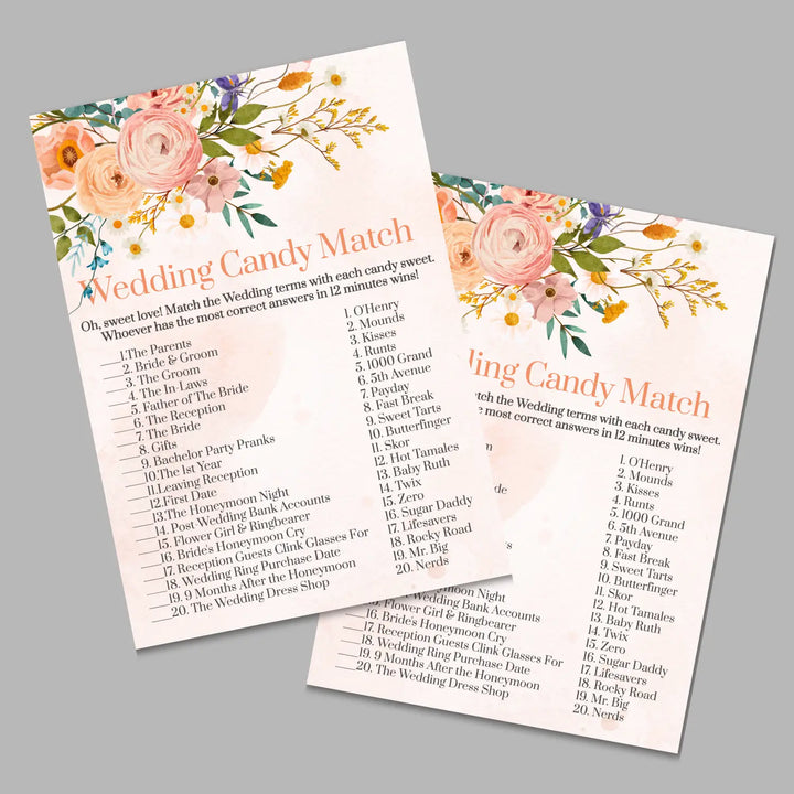 Boho terracotta bridal shower game instant download diy fun printable activities wedding pdf - party games