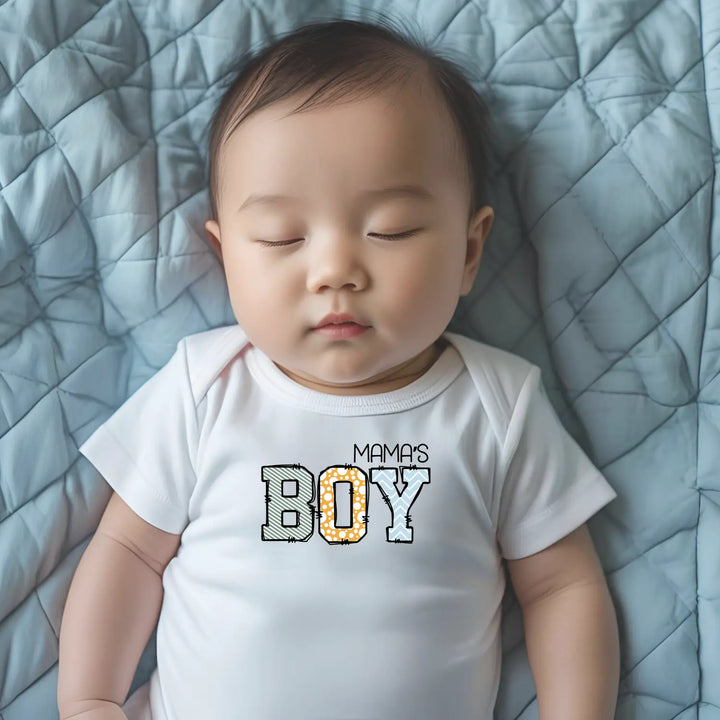 Oh boy baby bodysuit with mama’s design infant clothing for showers birthdays newborn gift unisex wear everyday