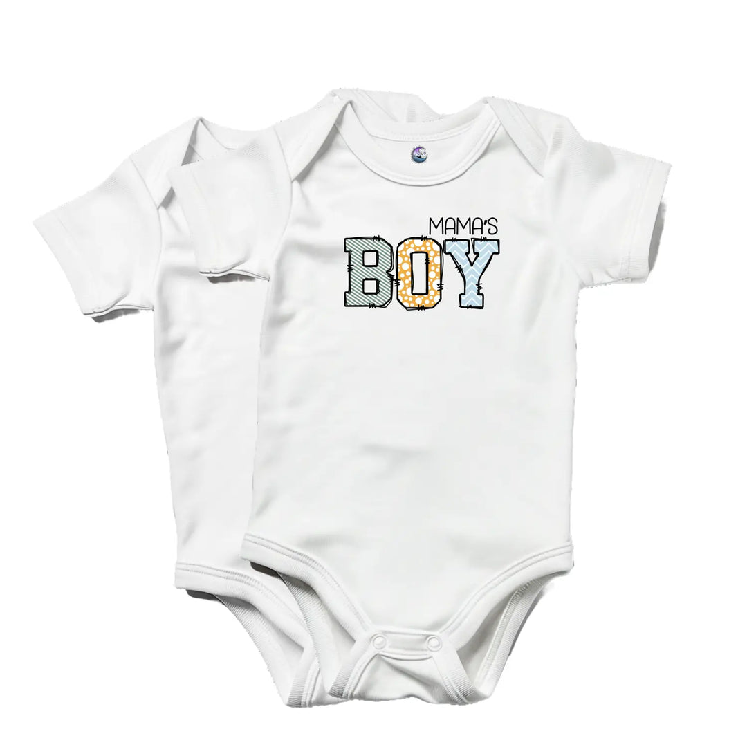 Oh boy baby bodysuit with mama’s design infant clothing for showers birthdays newborn gift unisex wear everyday