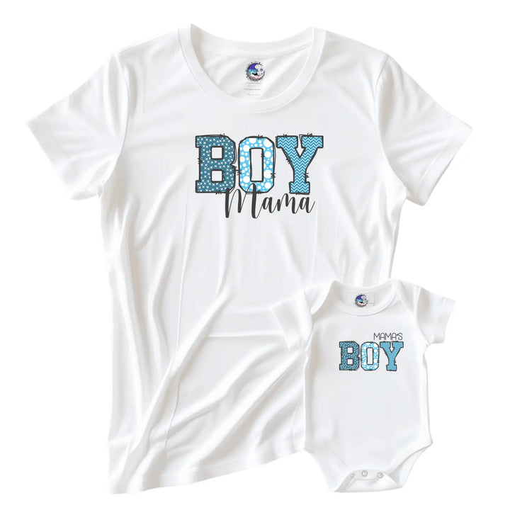 Boy mama women’s softstyle tee colorful graphic mom gift t-shirt proud shirt casual wear family idea