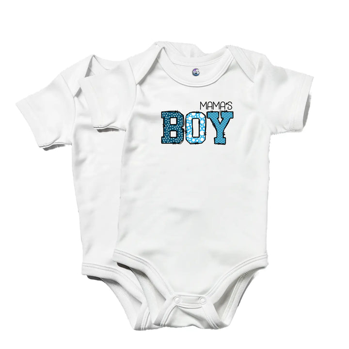 Cute baby bodysuit with mama’s boy design infant clothing for showers birthdays newborn gift unisex wear everyday