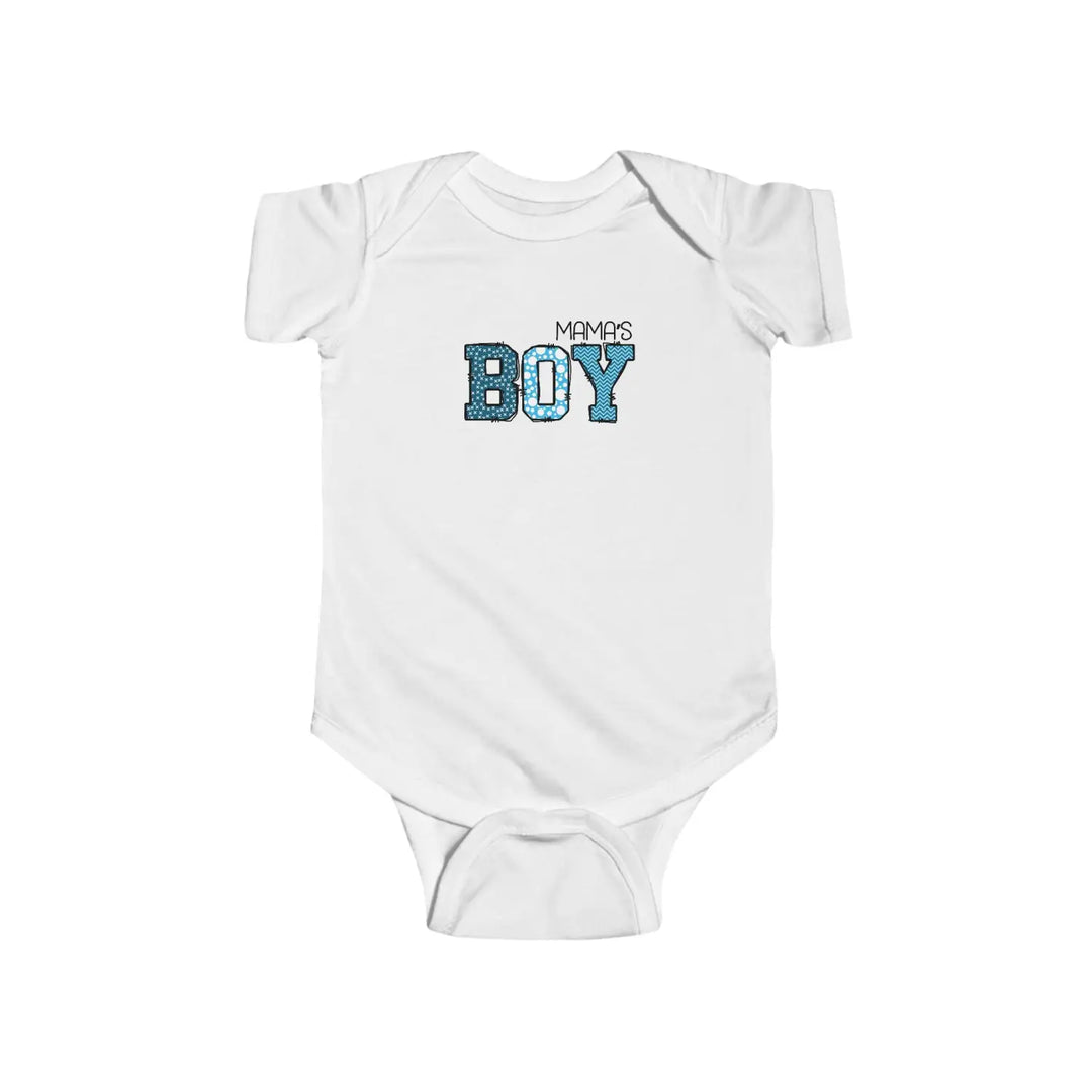 Cute baby bodysuit with mama’s boy design infant clothing for showers birthdays newborn gift unisex wear everyday