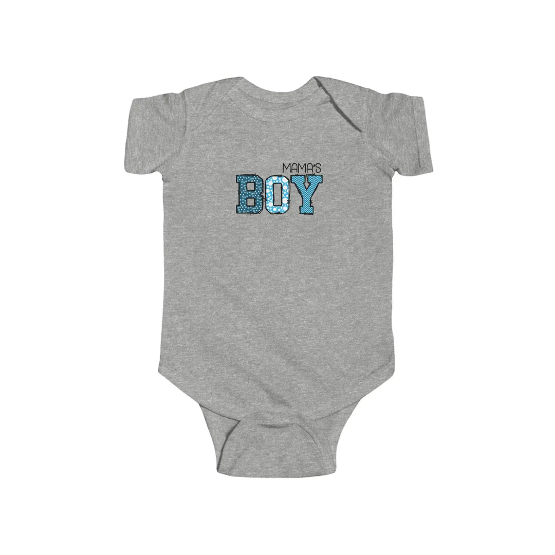 Cute baby bodysuit with mama’s boy design infant clothing for showers birthdays newborn gift unisex wear everyday