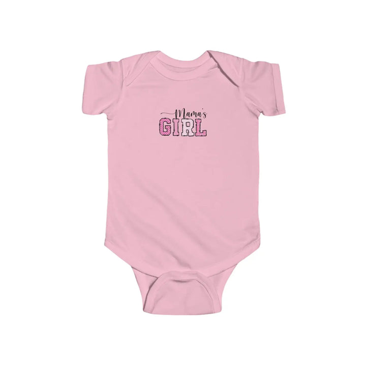 Cute baby bodysuit with mama’s girl design infant clothing for shower gifts birthdays newborn parents gift pink mommy