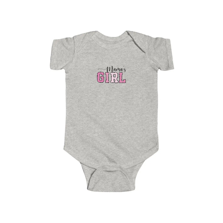 Cute baby bodysuit with mama’s girl design infant clothing for shower gifts birthdays newborn parents gift pink mommy
