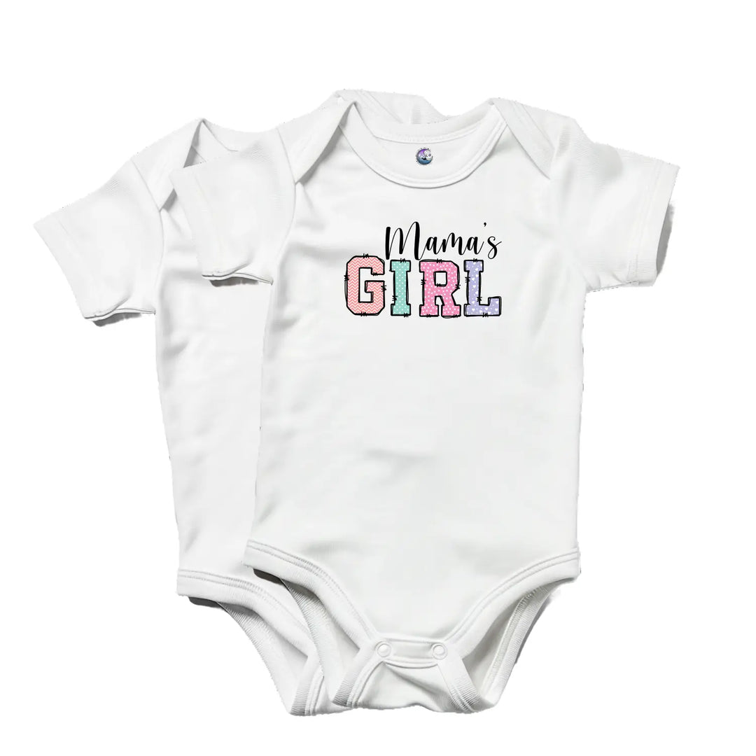 Cute baby bodysuit with mama’s girl design infant clothing for showers birthdays newborn gift unisex wear everyday