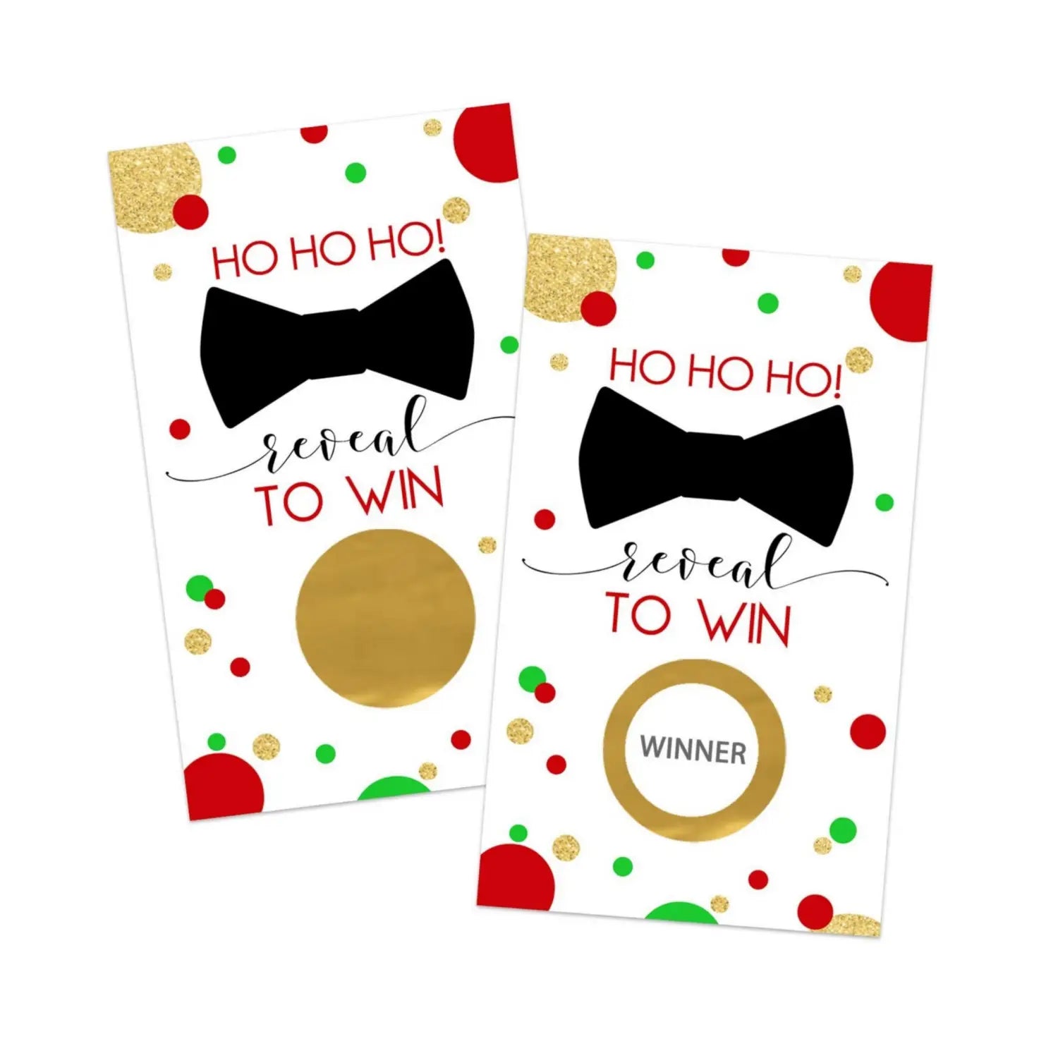 Festive scratch off christmas party games for adults family baby shower group holiday scratcher tickets favors 28 pack