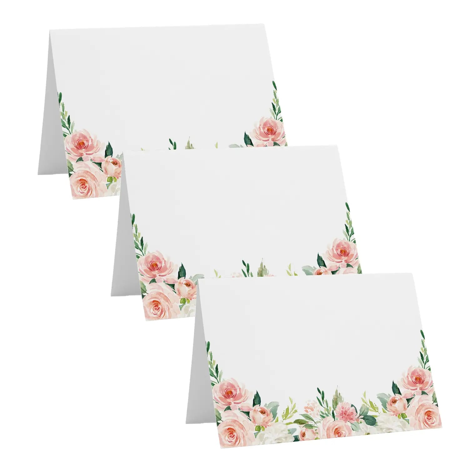 Graceful greenery wedding place cards (25-pack) - kitchen