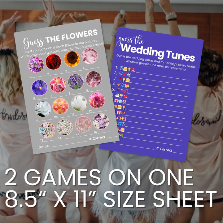Luna moon bridal shower game bundle - instant download of 4 fun wedding games with answer keys - party