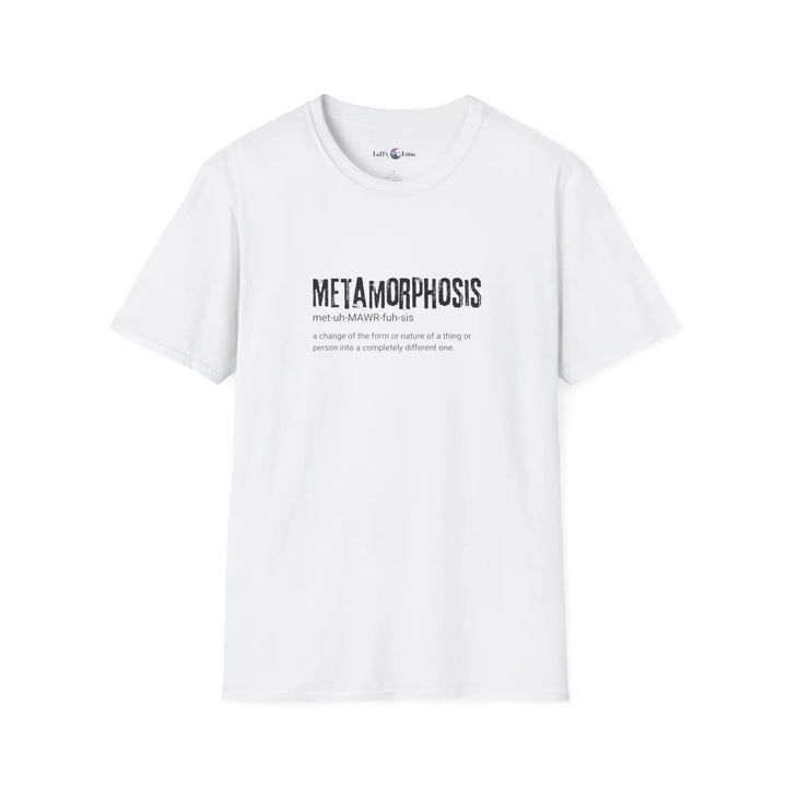 Metamorphosis unisex t-shirt inspirational change tee motivational gift casual wear self improvement shirt unique