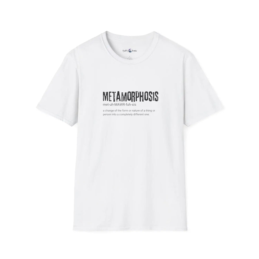 Metamorphosis unisex t-shirt inspirational change tee motivational gift casual wear self improvement shirt unique