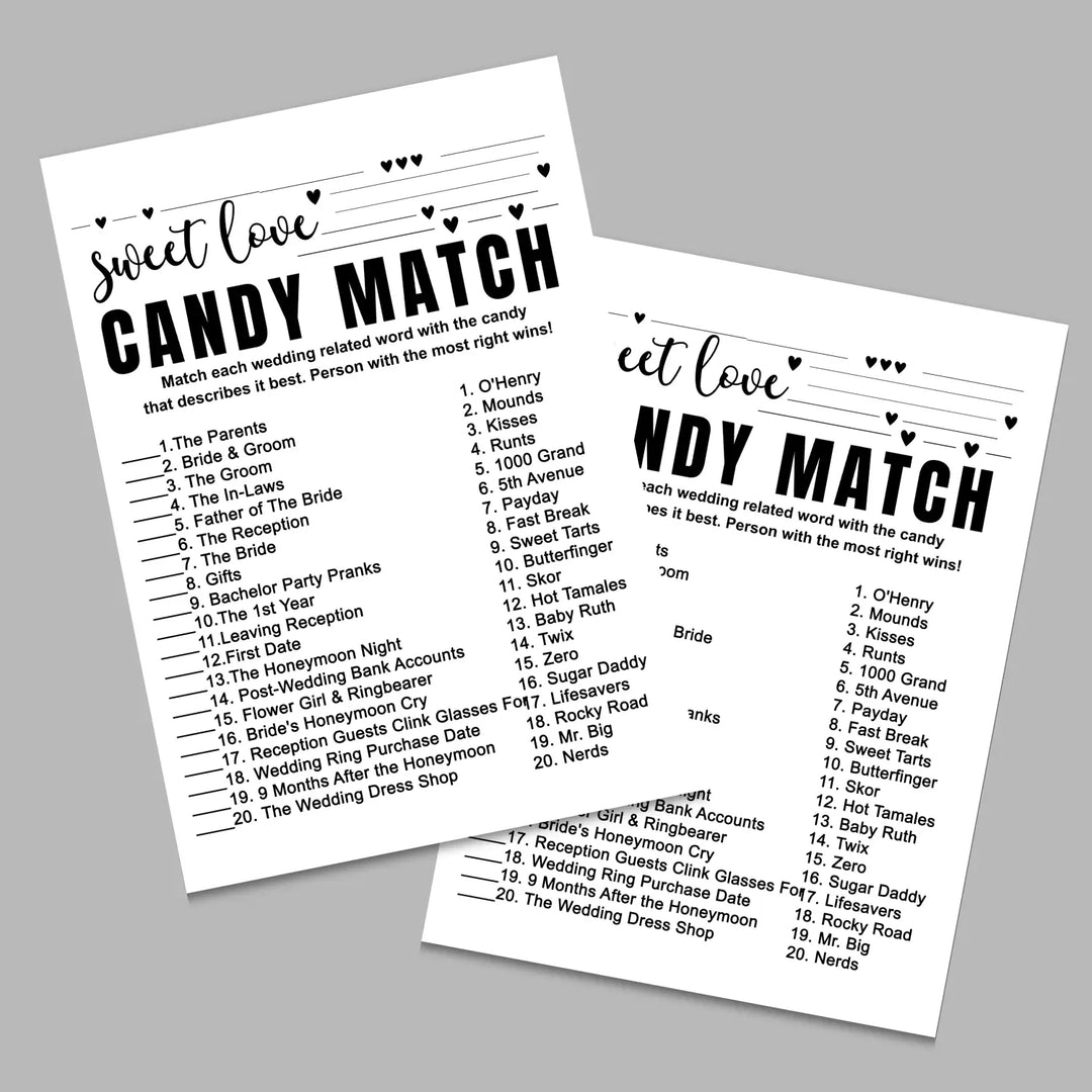Modern bridal shower game instant download printable engaging wedding activities pdf format - party games