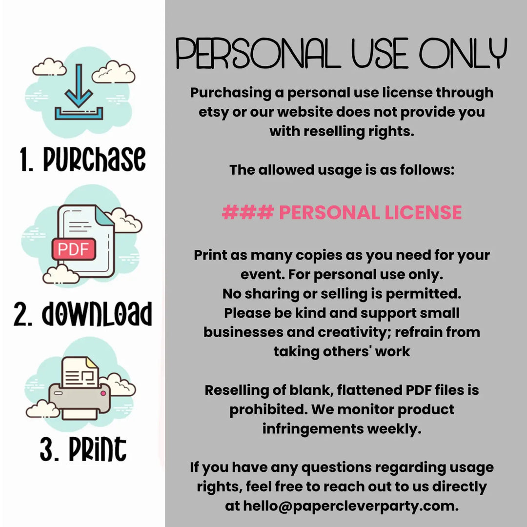 Modern bridal shower game instant download printable engaging wedding activities pdf format - party games