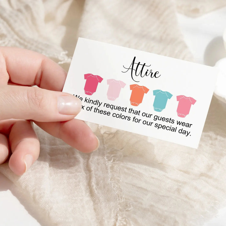 Signature collection invitation color guides: 2x3.5’’ cards for weddings & parties 100 count - invitations