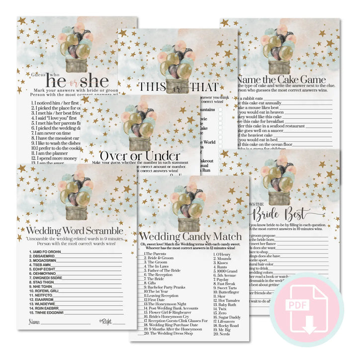 Paris dreaming bridal shower instant download game printable wedding games fun for guests easy to print pdf - party