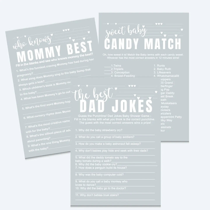 Twilight baby shower games instant download gender neutral printable activities coed diy party bundle kit