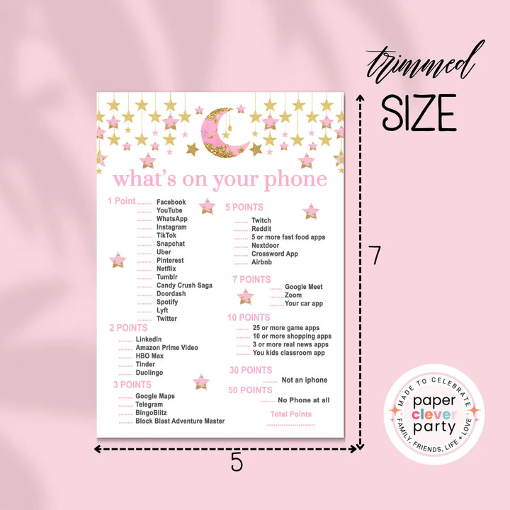 Twinkle little star baby shower games bundle – instant download printable activities couples fun digital game diy party