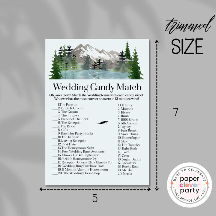 Ultimate bridal shower & wedding game bundle: he or she said word scramble over under how sweet love is who knows