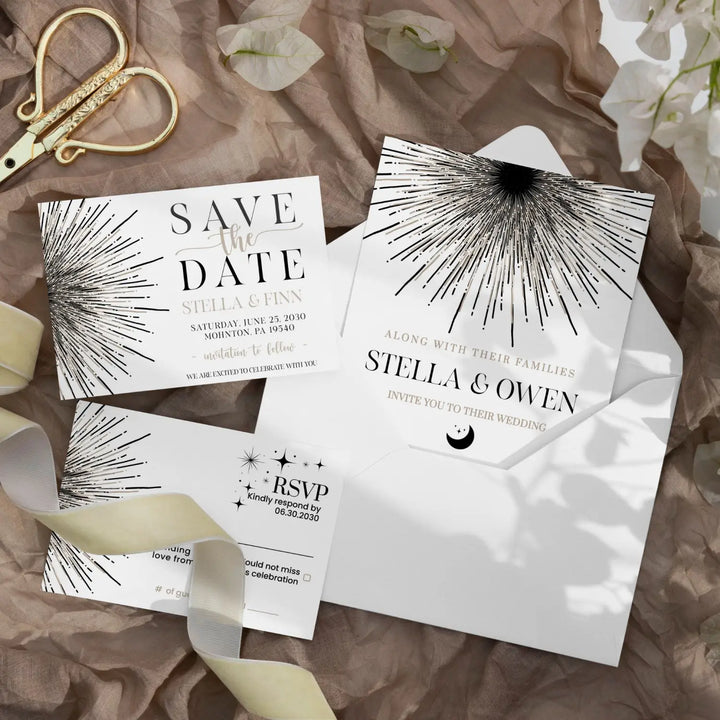 Custom printable & printed invitations | 5x7 digital files | fast turnaround | personalizable for weddings birthdays